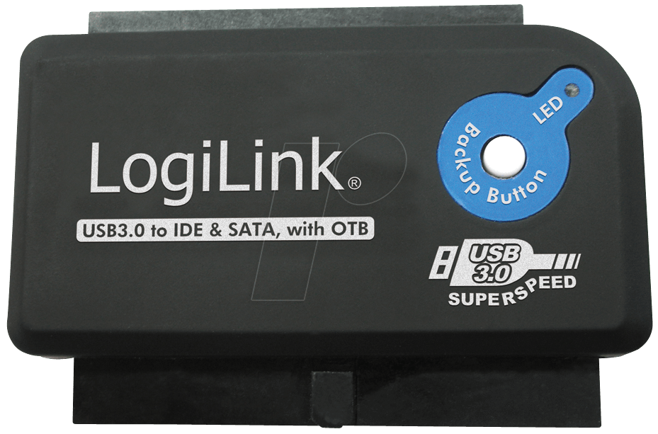 LogiLink Adapter USB 3.0 to SATA OTB Lagringskontrol