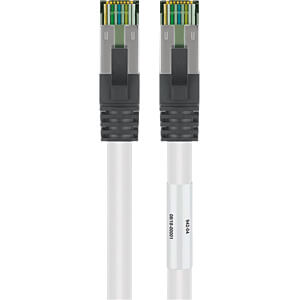 Goobay CAT 8.1 S/FTP CU 15m White