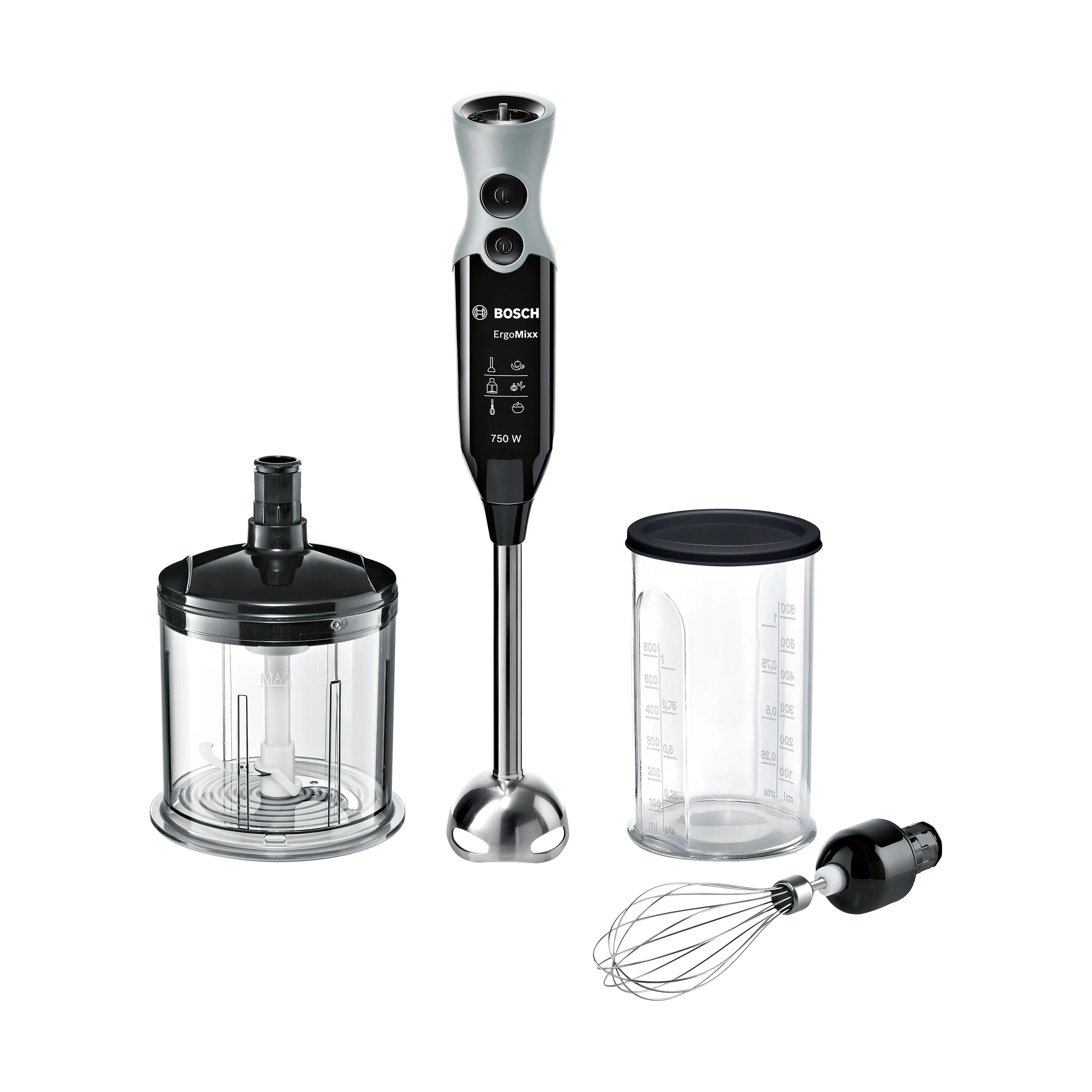 Bosch ErgoMixx MSM67160 Stavblender svart/grå
