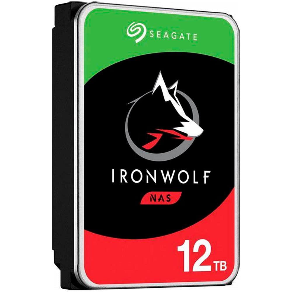 Seagate IronWolf hårddisk ST12000VN0008 12TB 3.5 SATA-600 7200rpm