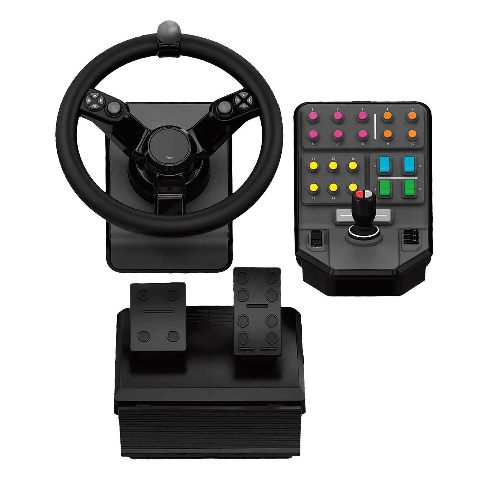 Logitech Heavy Equipment Rat och pedalsät PC