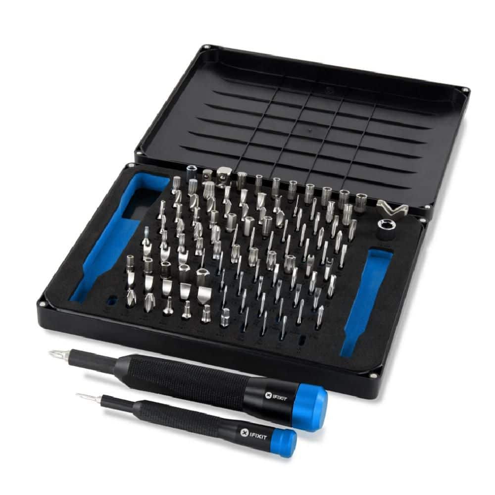 iFixit Manta Precision Skruvmejsel med bitsät 114 Dele