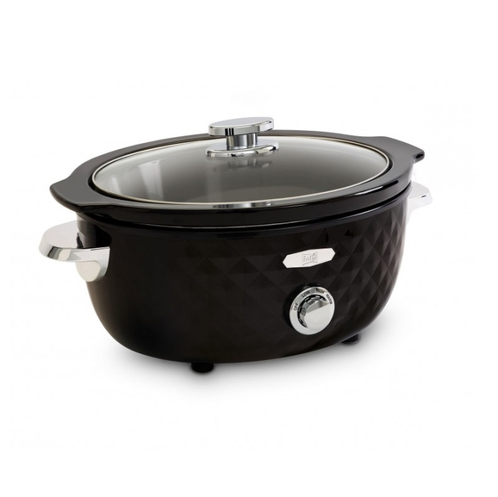FRITEL Family Slow cooker 3.3liter 150W svart/krom