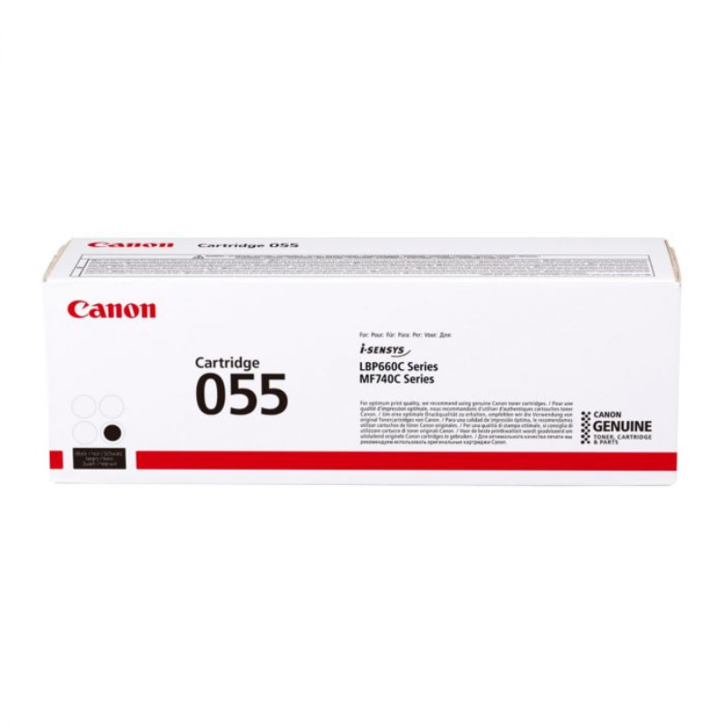 Canon 055 svart 2300 sidor Toner 3016C002