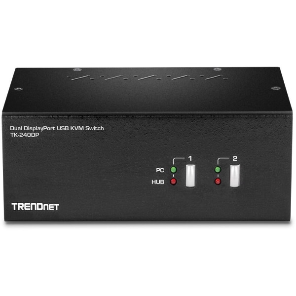 TRENDnet TK-240DP KVM / audio / USB switch Desktop