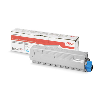 OKI Cyan 10000 sidor Toner 46861307