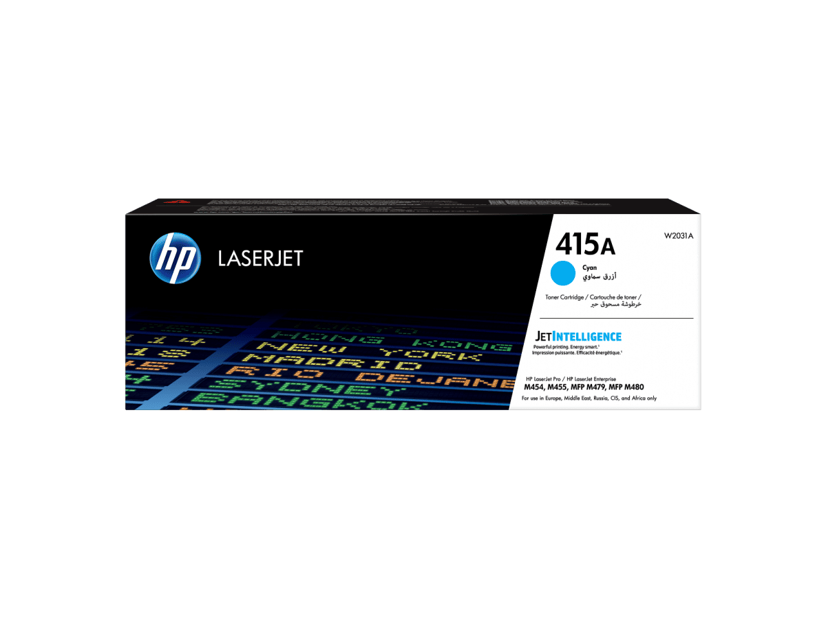 HP 415A Cyan 2100 sidor Toner W2031A