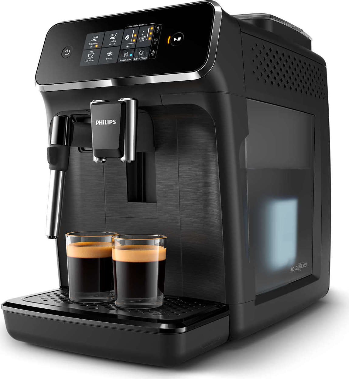 Philips 2200 Series EP2220 Automatisk kaffemaskine Mat svart