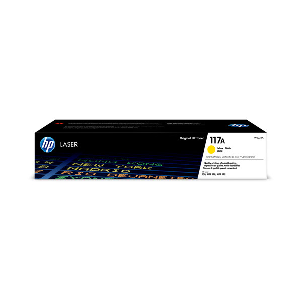 HP 117A Gul 700 sidor Toner W2072A