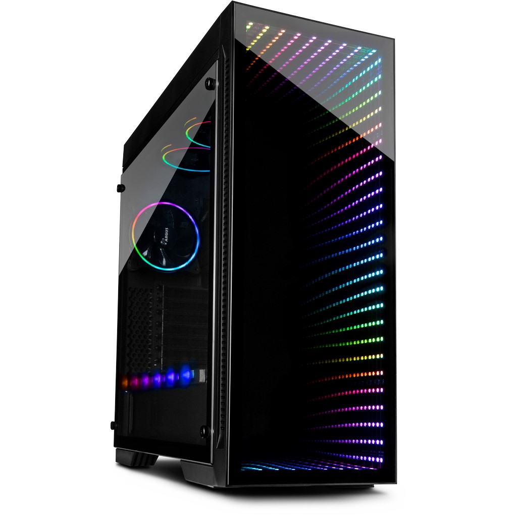 Inter-Tech X-908 Infini2 Tower Udvidet ATX svart