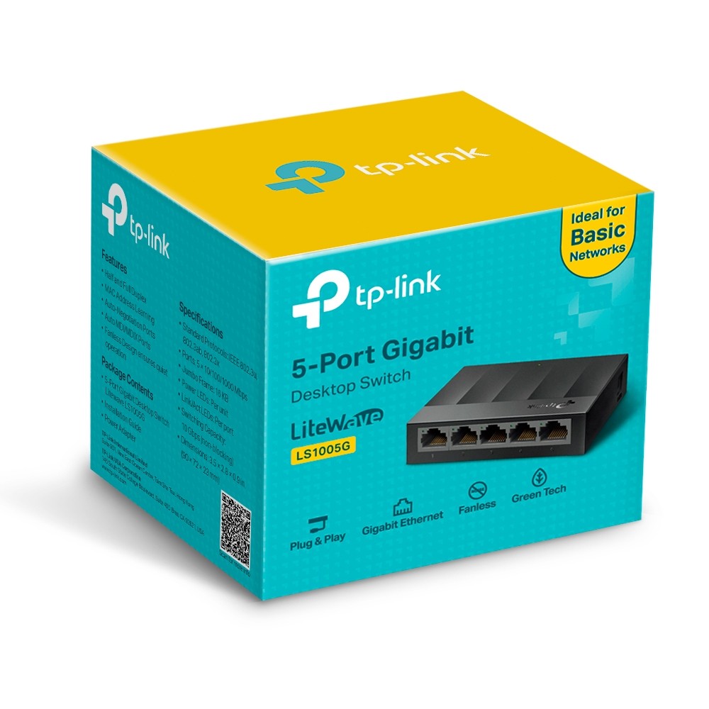 TP-Link LiteWave LS1005G Switch 5-porte Gigabit