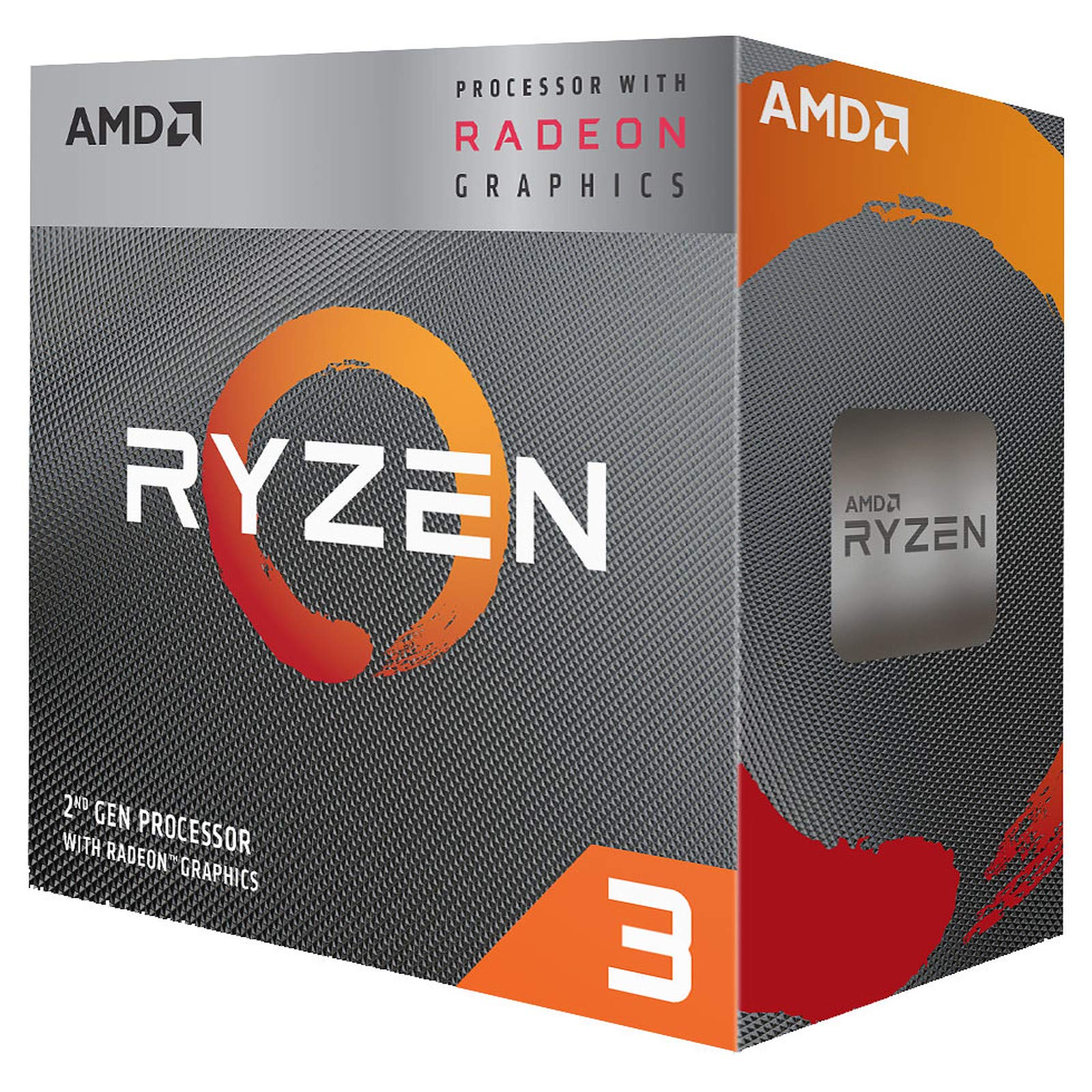 AMD CPU Ryzen 3 3200G 3.6GHz Quad-Core AM4 (TRAY - u/köler)