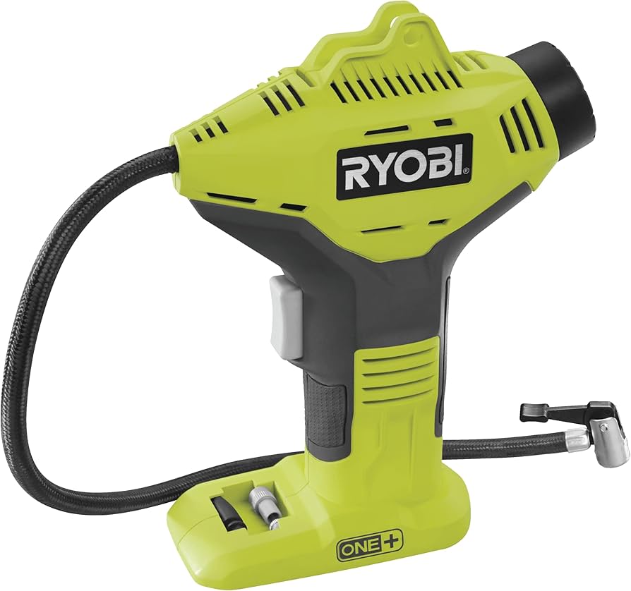 Ryobi One+ R18PI-0 luftinflator - ledningfri - intet batteri