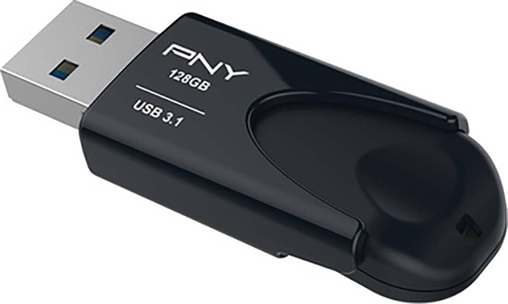 PNY Attaché 4 128GB USB 3.1 USB stick svart