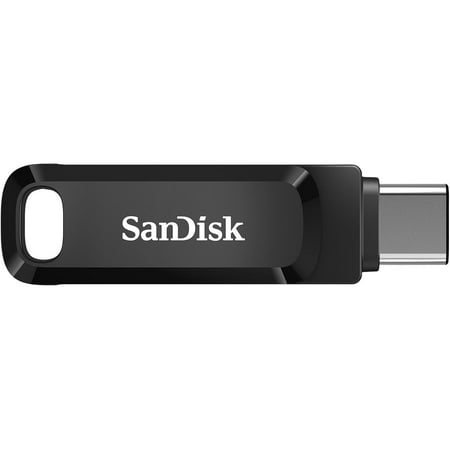 SanDisk Ultra Dual Drive Go 64GB USB 3.1 Gen 1 / USB-C USB stick svart