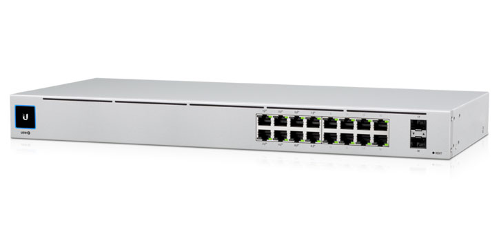 Ubiquiti UniFi Switch USW-16-POE Switch 16-porte Gigabit PoE+