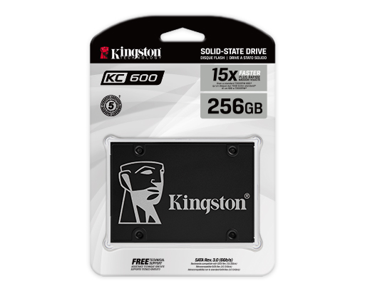 Kingston SSD KC600 256GB 2.5 SATA-600