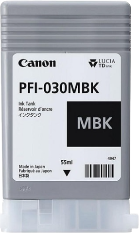 Canon PFI 030MBK Mat svart bläckbehållare 3488C001