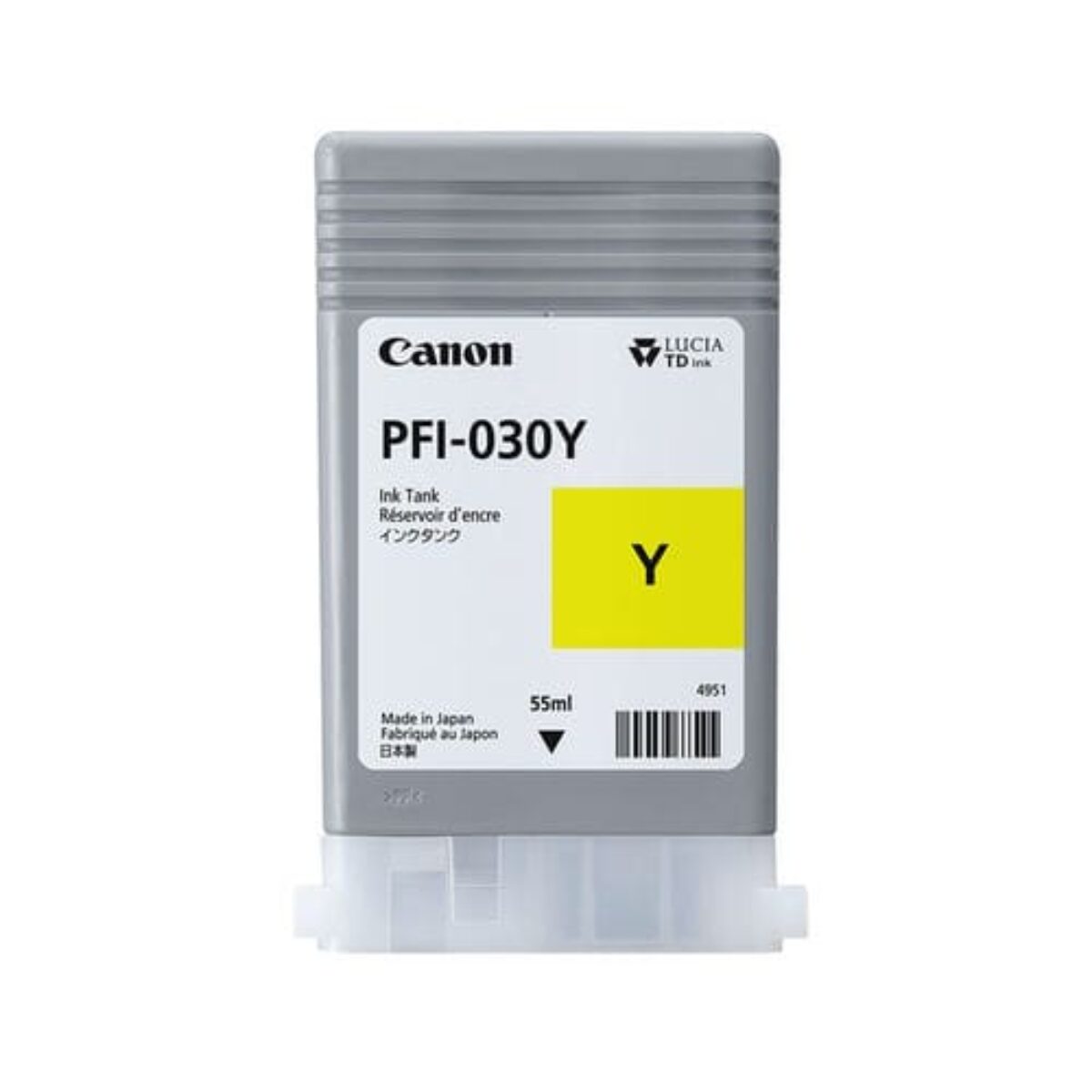 Canon PFI 030Y Gul bläckbehållare 3492C001
