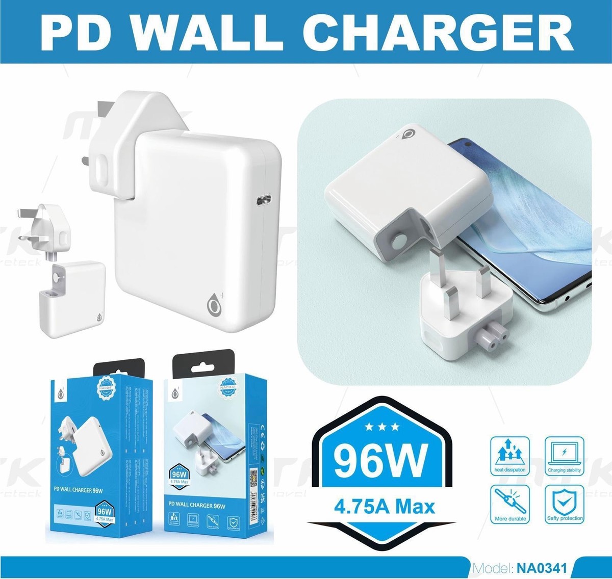 Apple adapter 96Watt 1xUSB-C (MacBook)