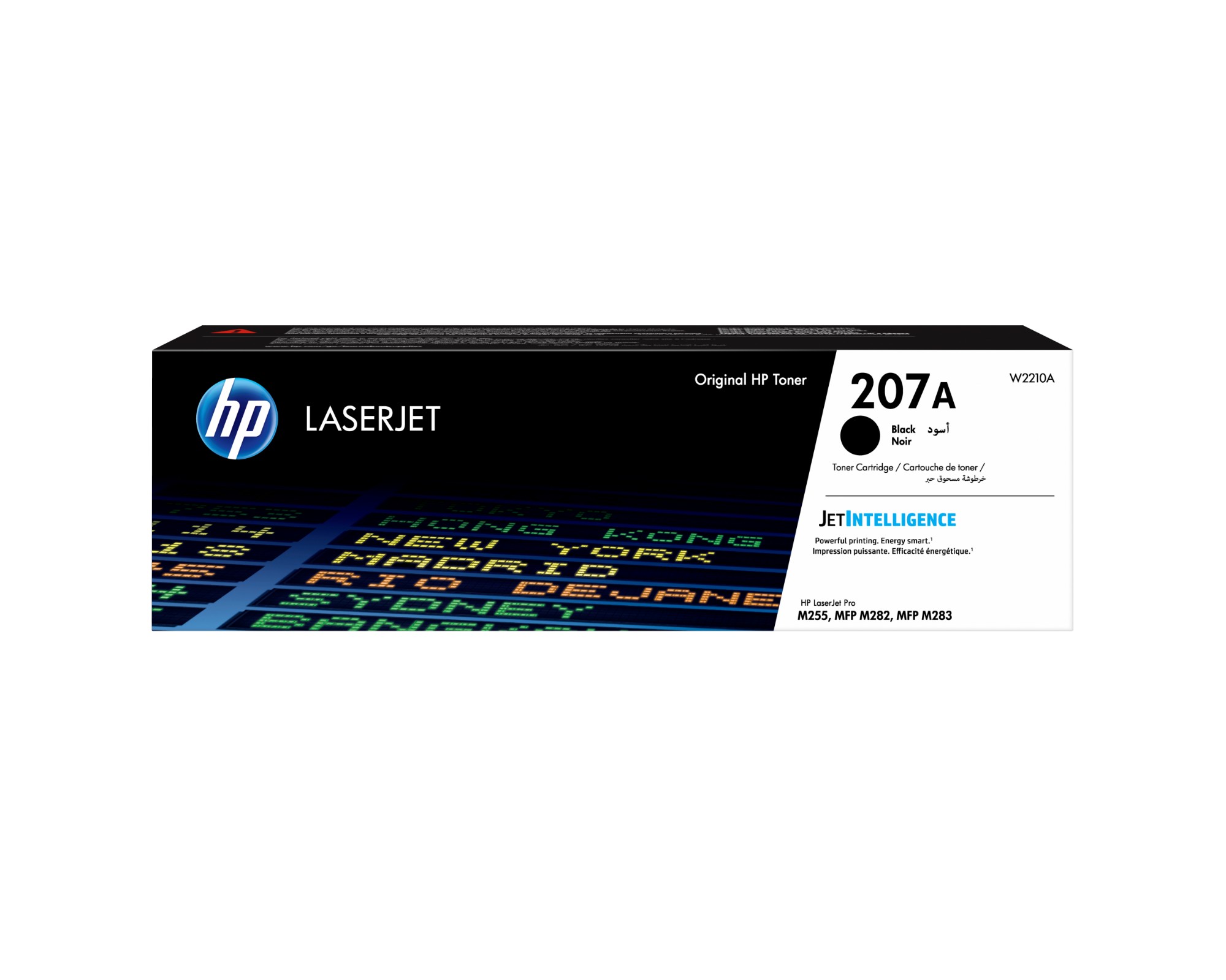 HP 207A svart 1350 sidor Toner W2210A