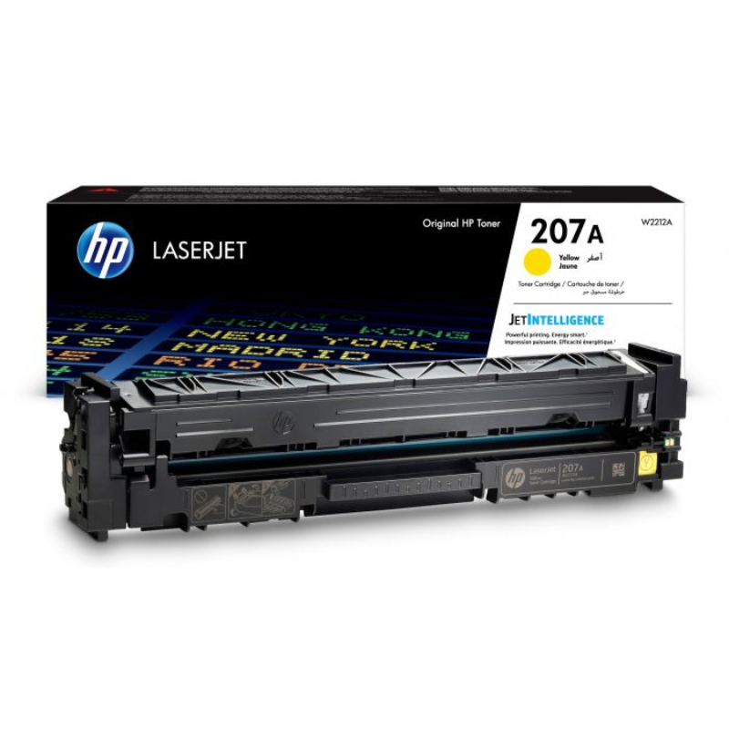 HP 207A Gul 1250 sidor Toner W2212A