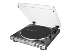 Audio-Technica AT-LP60XUSB Pladespiller svart Grå