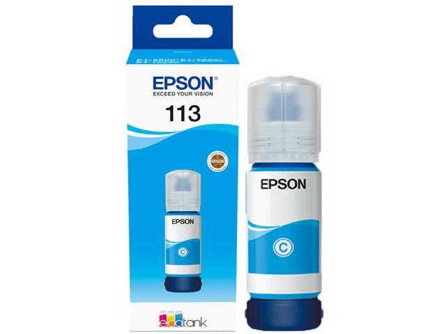 Epson EcoTank 113 Cyan 6000 sidor Bläkrefill C13T06B240