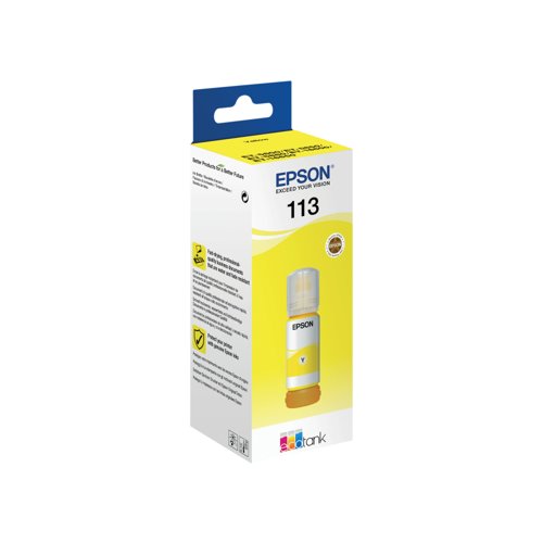 Epson EcoTank 113 Gul 6000 sidor Bläkrefill C13T06B440