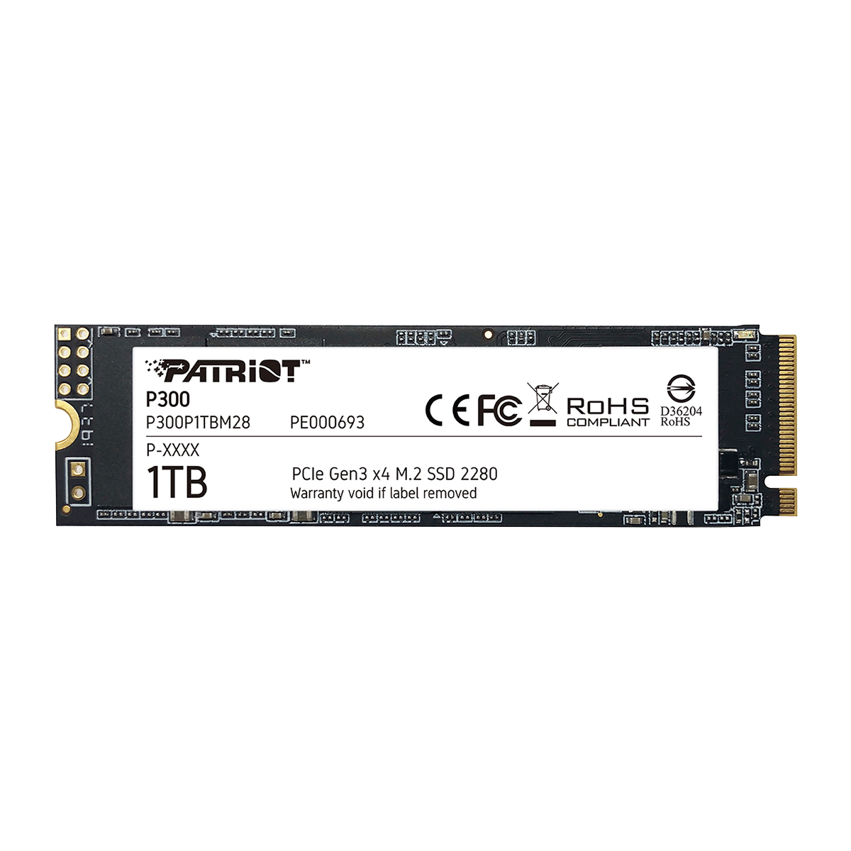Patriot SSD P300 1TB M.2 PCI Express 3.0 x4 (NVMe)