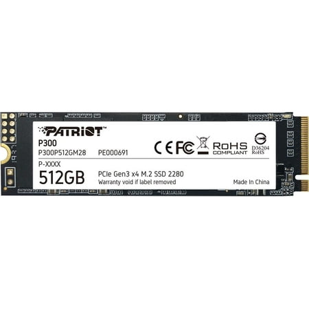 Patriot SSD P300 512GB M.2 PCI Express 3.0 x4 (NVMe)