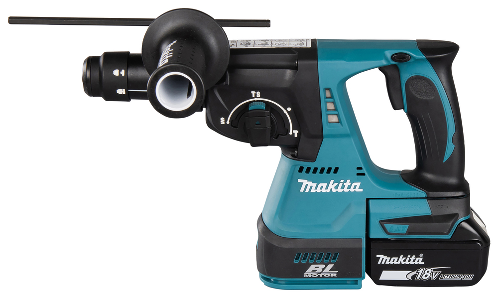 Makita DHR243 Borehammer Batteri och lader Icke inkluderet 18V 2Joule