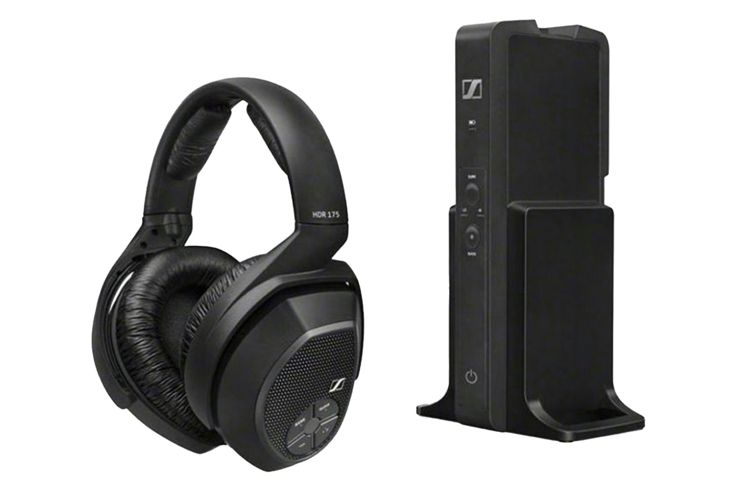 Sennheiser RS 175 trådlös trådlös hovedtelefonsystem svart