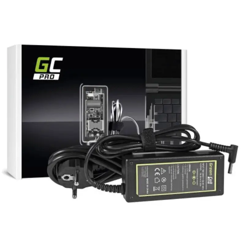 Green Cell PRO Charger AC Adapter för HP 65W