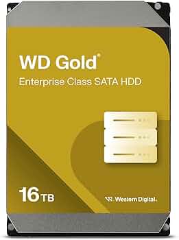 WD Gold Enterprise-Class Hard Drive hårddisk WD161KRYZ 16TB 3.5 SATA-600 7200rpm