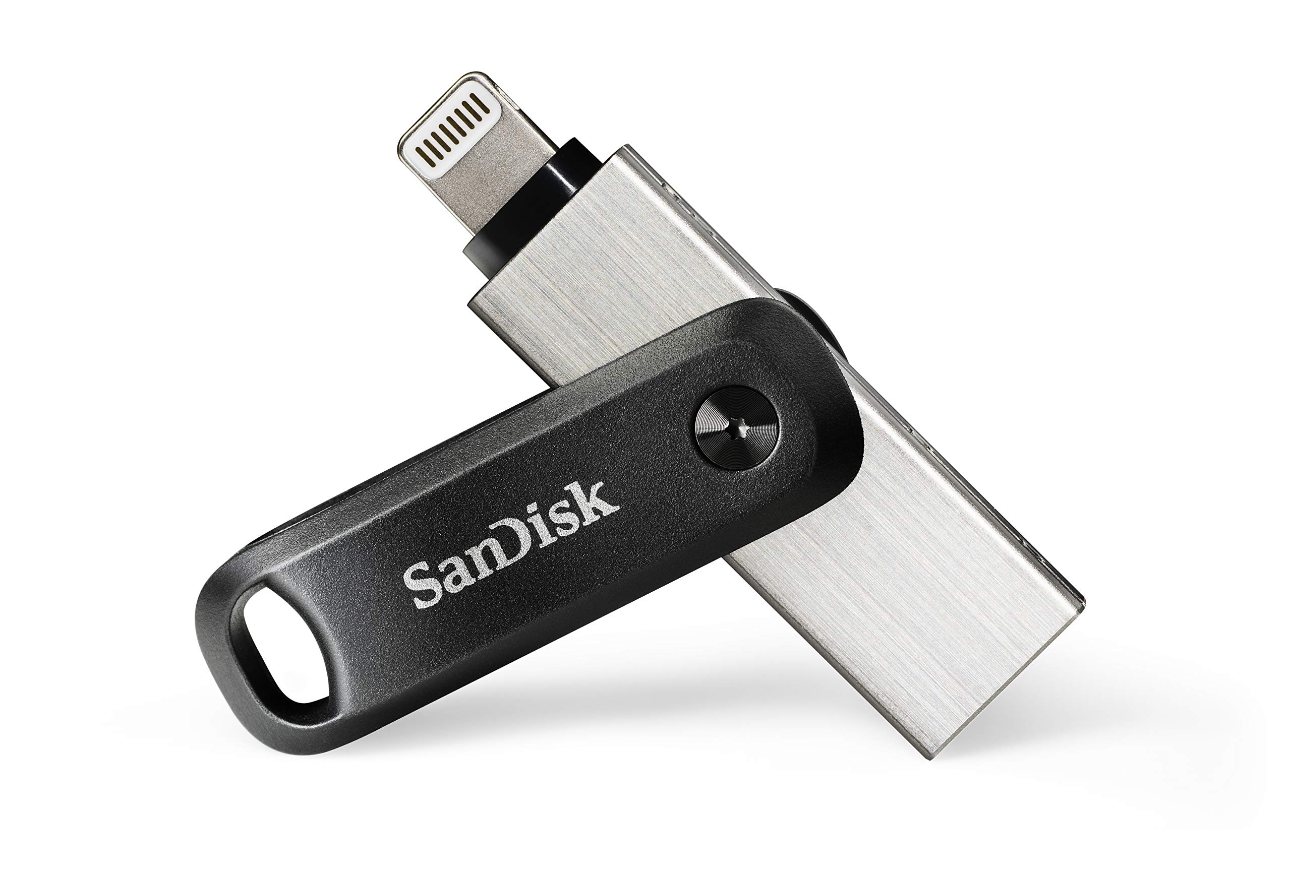SanDisk iXpand Go 64GB USB 3.0 / Apple Lightning USB stick svart Silver