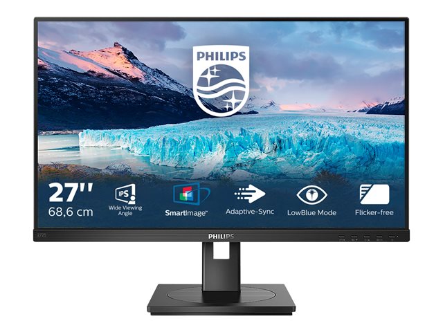 Philips S-line 272S1AE 27 IPS 1920 x 1080 (Full HD) 75Hz DVI VGA (HD-15) HDMI DisplayPort Pivot skärm