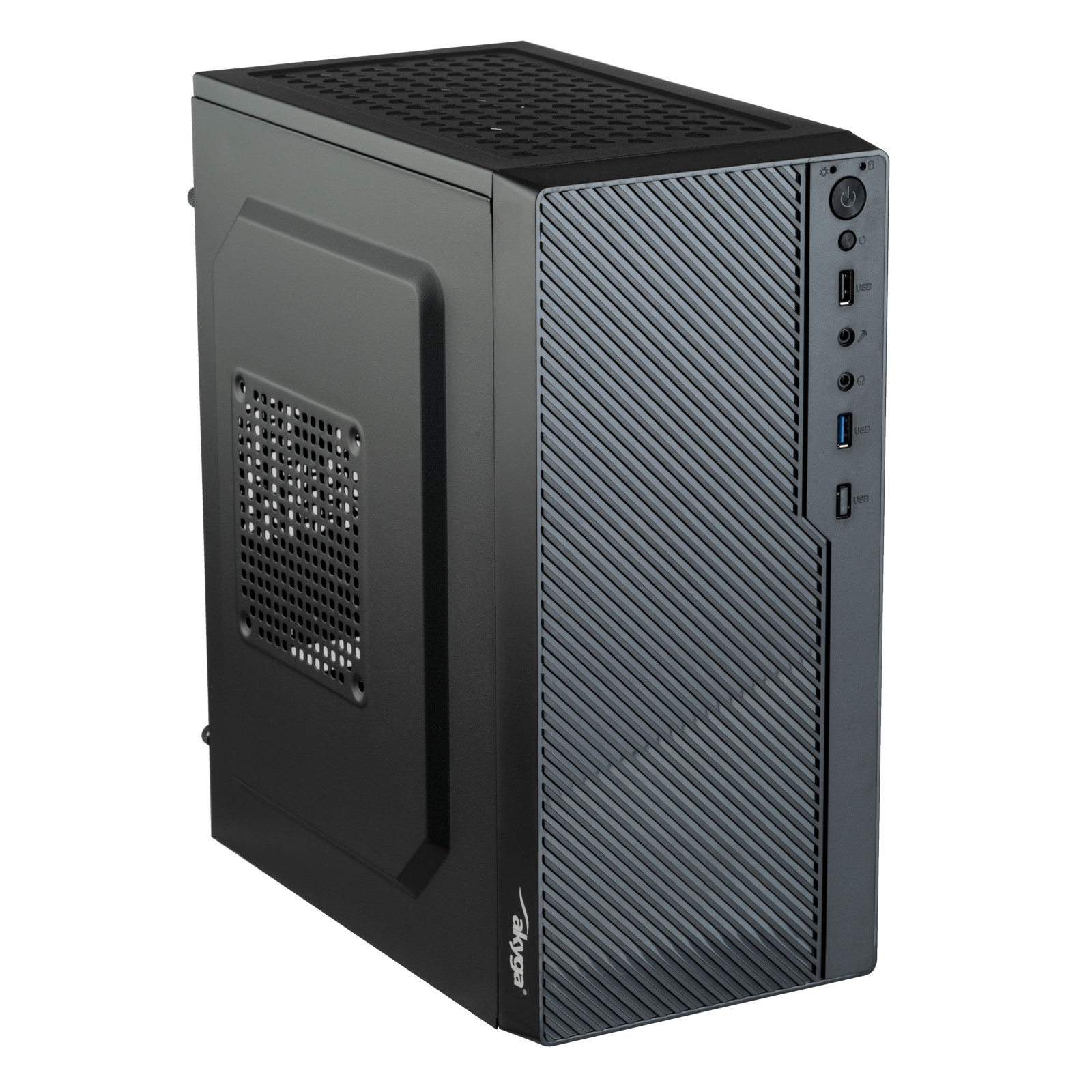 Akyga AK36BK Tower Micro ATX svart