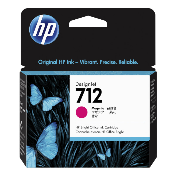 HP 712 Magenta bläck 3ED68A