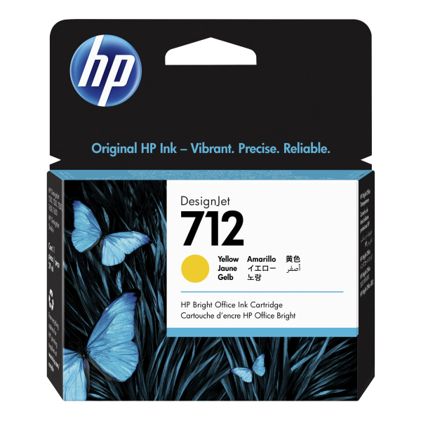 HP 712 Gul bläck 3ED69A