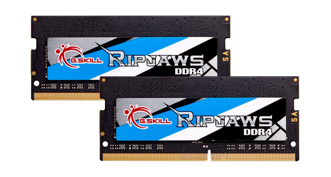 G.Skill Ripjaws DDR4 SDRAM 32GB kit 3200MHz CL22 Icke-ECC SO DIMM 260-PIN