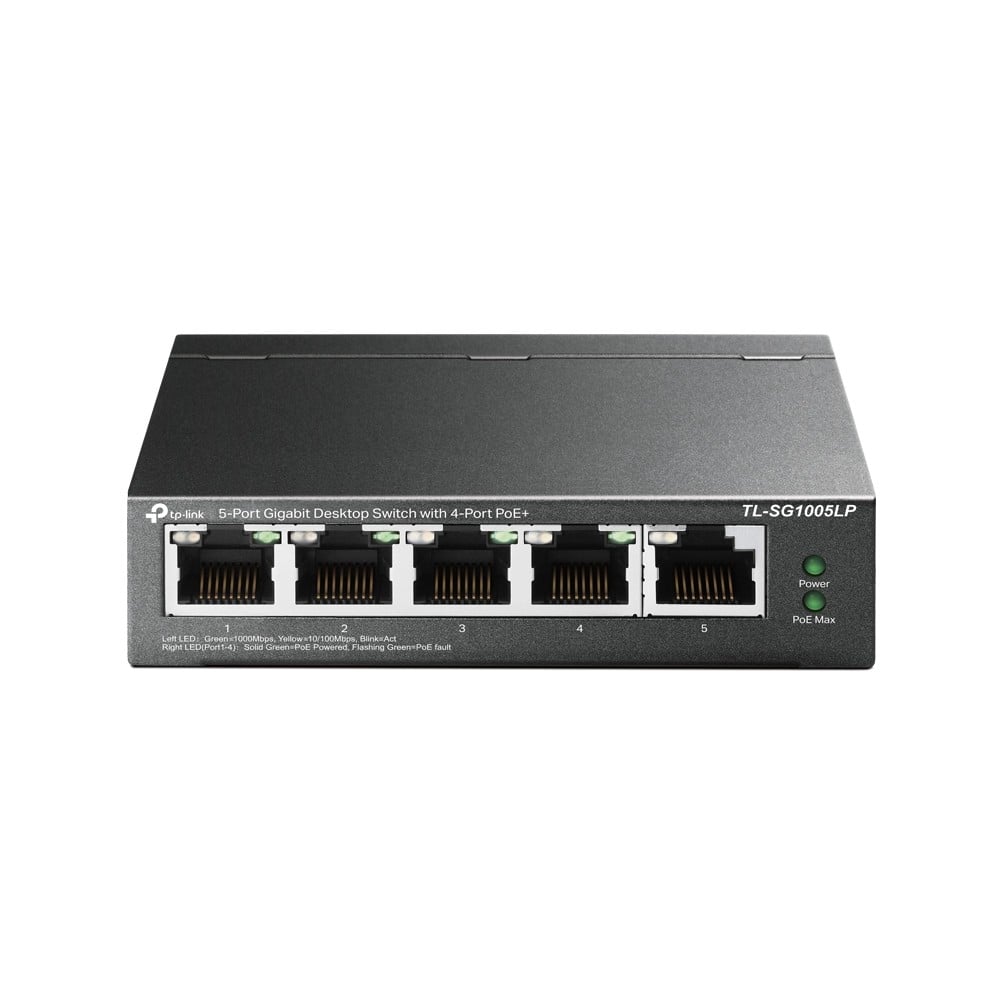 TP-Link TL-SG1005LP Switch 5-porte Gigabit PoE+
