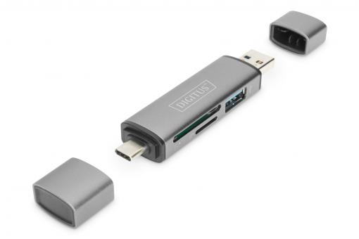 DIGITUS DA-70886 Kortläser USB 3.0/USB-C