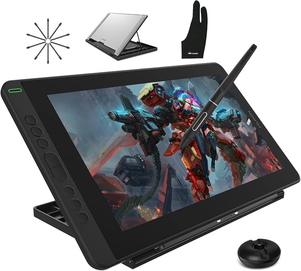 Huion Kamvas 13 Tablet - svart