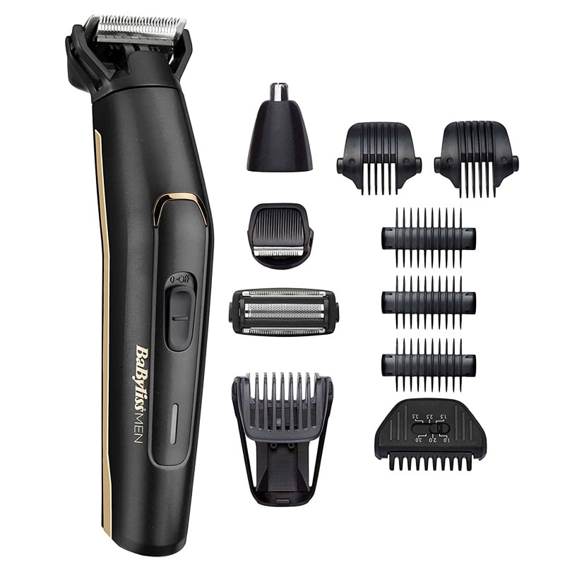 BaByliss Men MT860E MultiGroom 11 in 1 Trimmer svart Guld
