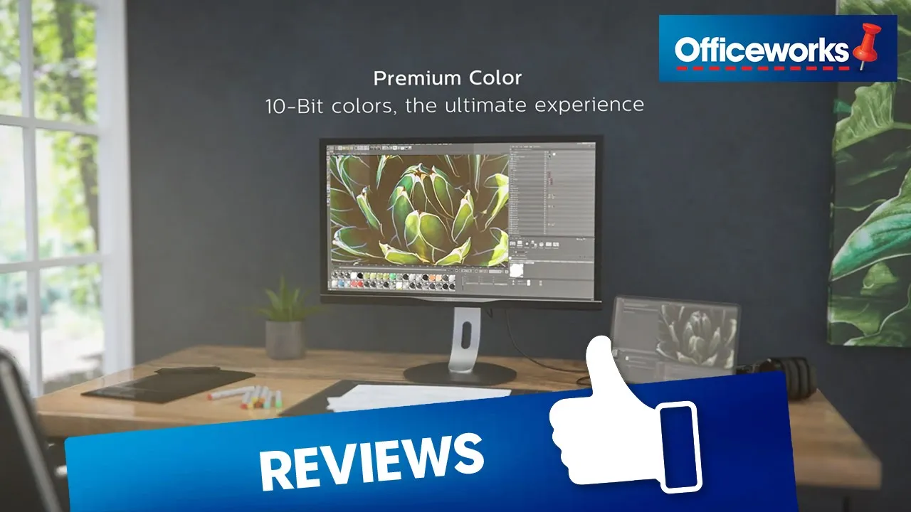 Philips Brilliance P-line 326P1H 32 IPS 2560 x 1440 (2K) HDMI DisplayPort USB-C 75Hz Dockingskärm