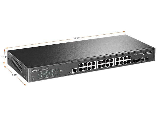 TP-Link JetStream TL-SG3428X Switch 28-porte Gigabit