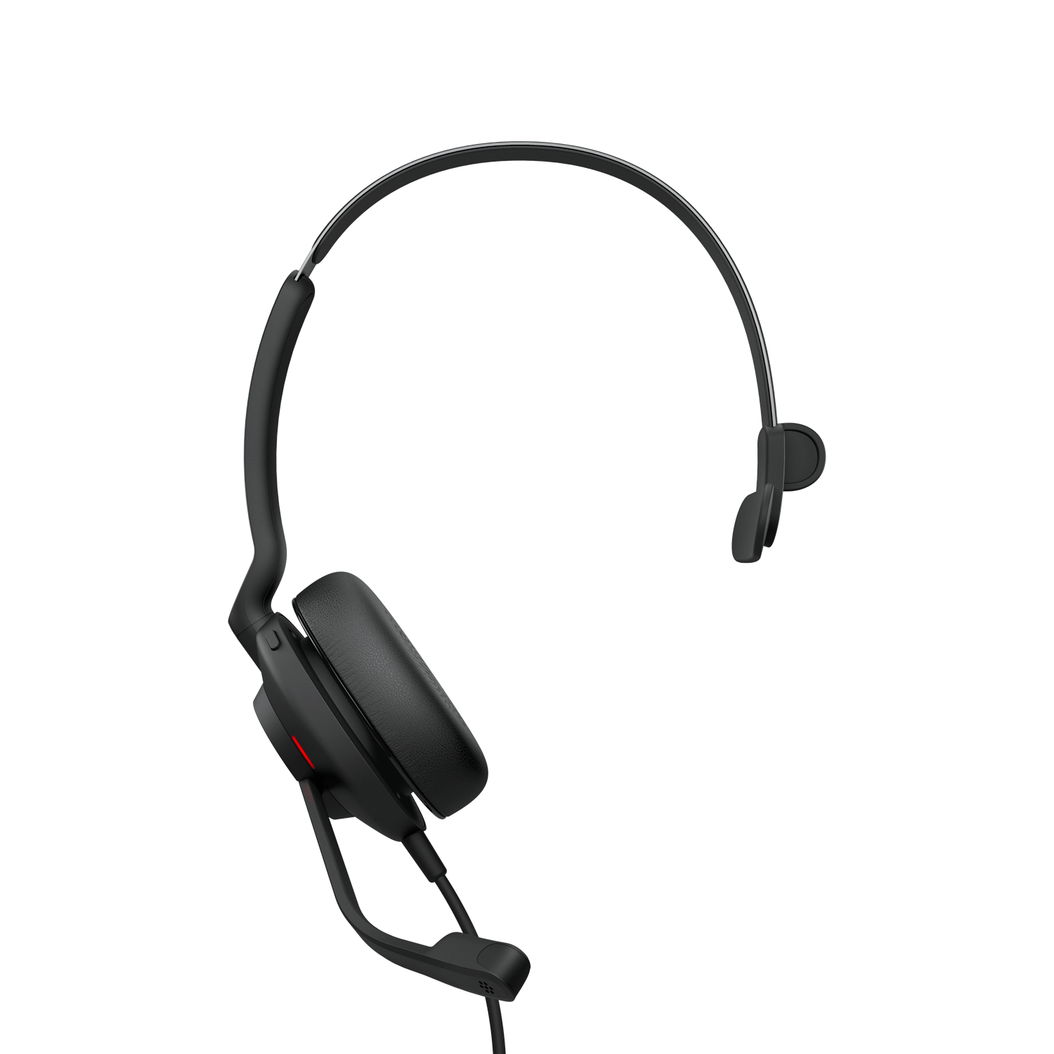 Jabra Evolve2 30 MS Mono Kablet hörlurar svart