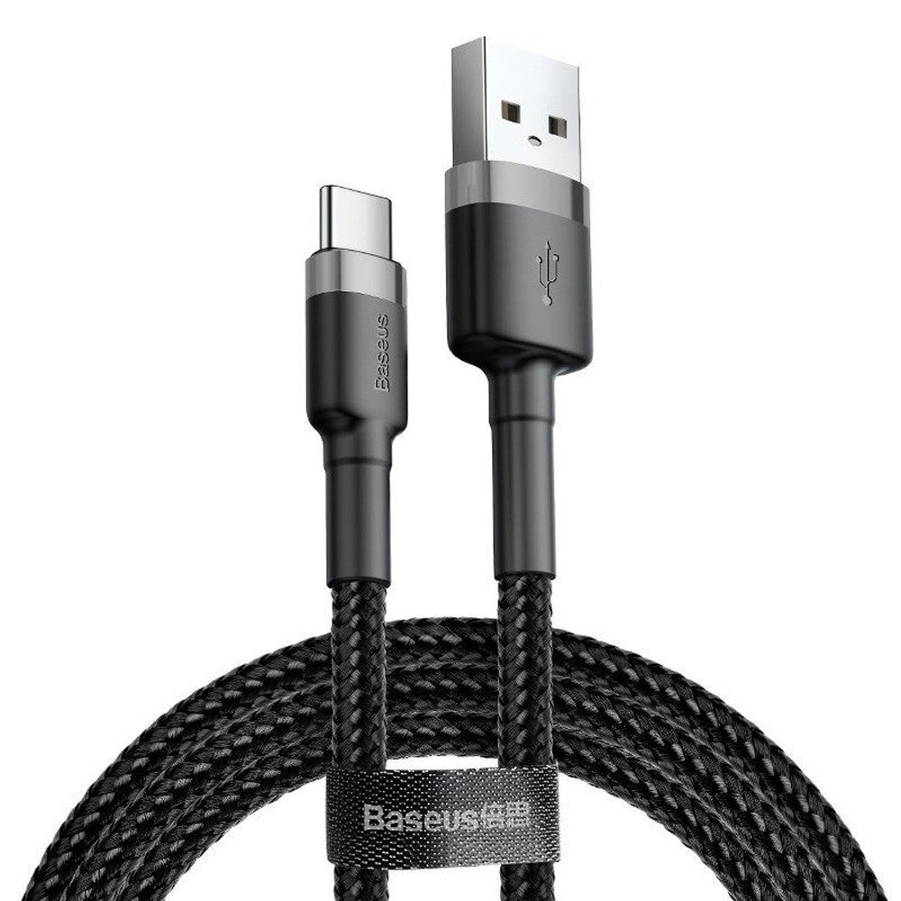 Baseus Cafule USB Type-C kabel 3m svart Grå