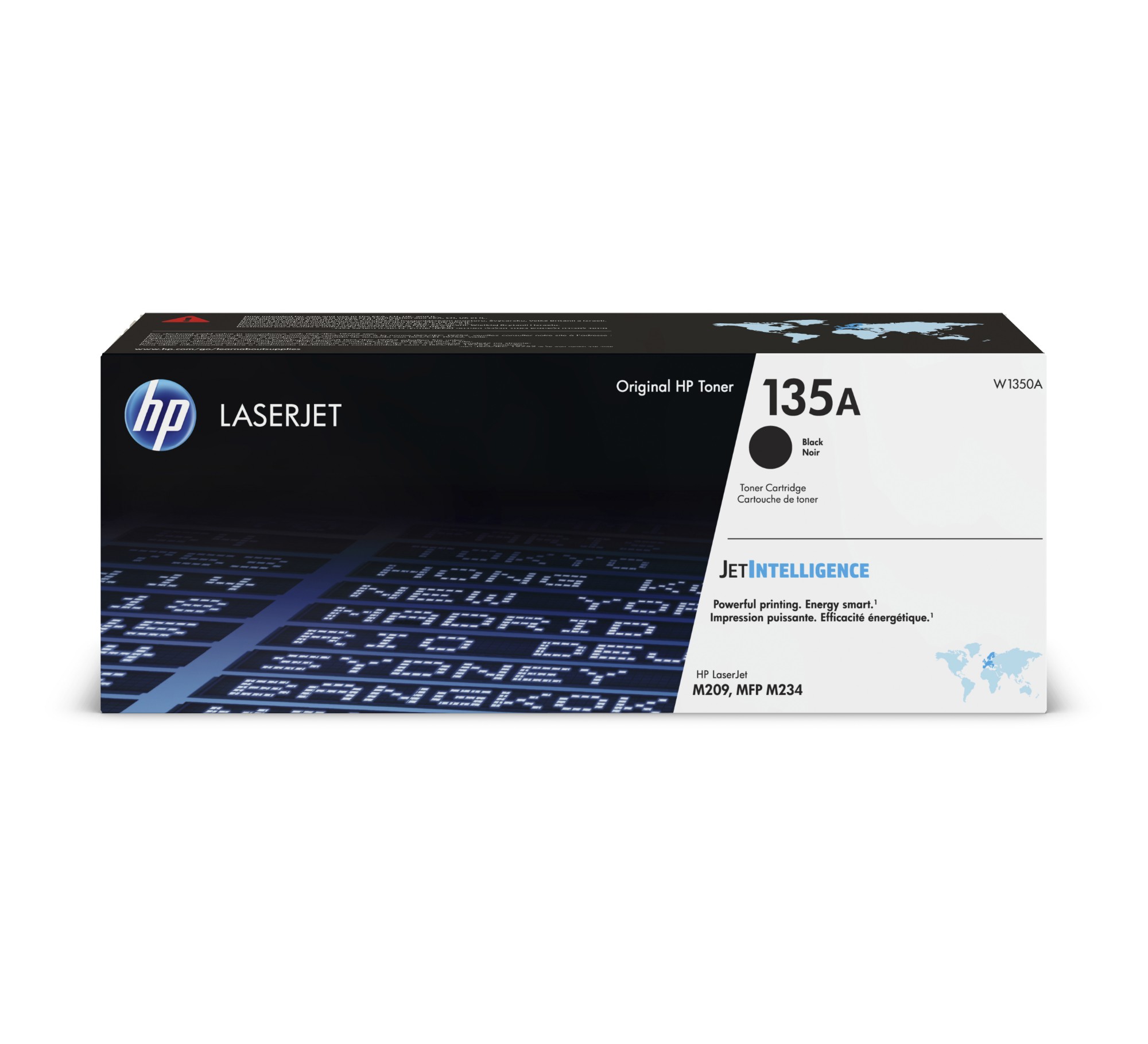 HP 135A svart 1100 sidor Toner W1350A